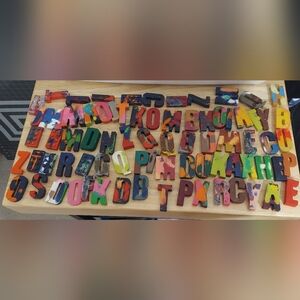 Multicolor Alphabet Learning Set for Kids